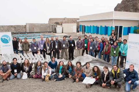 Participants of The Rufford Small Grant Conference Southamerica 2015, Quintay, Chile.