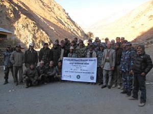 Participants of training on law enforcement staffs to control illegal wildlife trade.