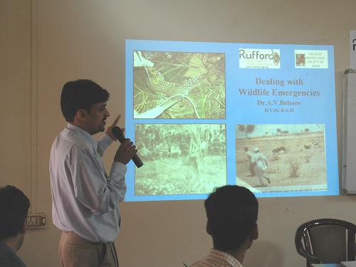 Workshop at State Forest Research Institute, Jabalpur. © Ashok Captain.