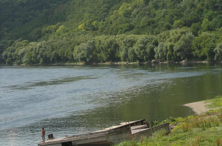 Riverbank ecosystems of the Soroca district, bordering with Ukraine.