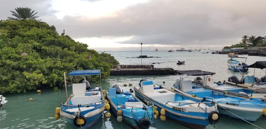 Fishermen's dock in Santa Cruz. ©Lía Altamirano.