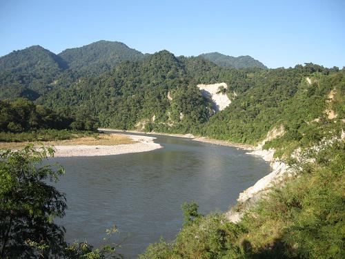 River landscape of MNP.