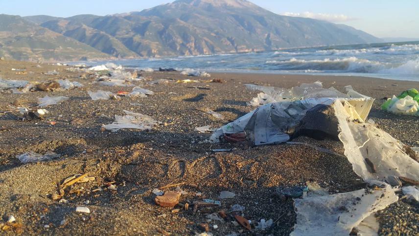 Severe plastic pollution.