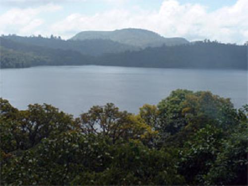 Lake Oku in the Kilum-Ijim forest.