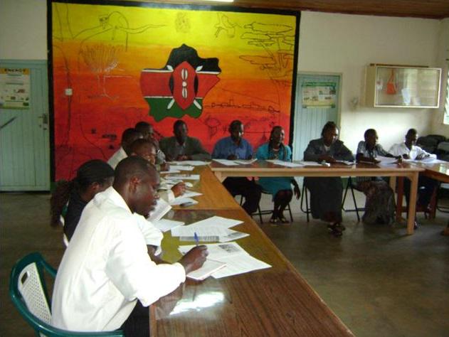 One of the partnerships enhancement meetings held at Wildlife Clubs of Kenya in Kisumu.